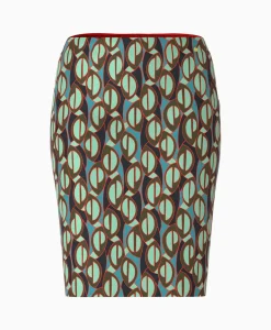 Marccain Collectie Rok Wc 71.18 J01 Groen*Dames Rokken