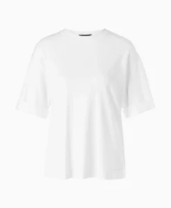 Marccain Collectie T-Shirt Wc 48.19 J14 Wit*Dames T-Shirts & Tops