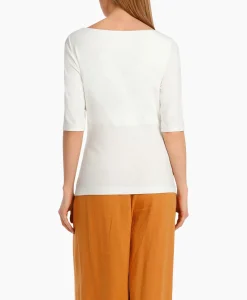 Marccain Collectie T-Shirt Wc 48.57 J33 Off White*Dames T-Shirts & Tops
