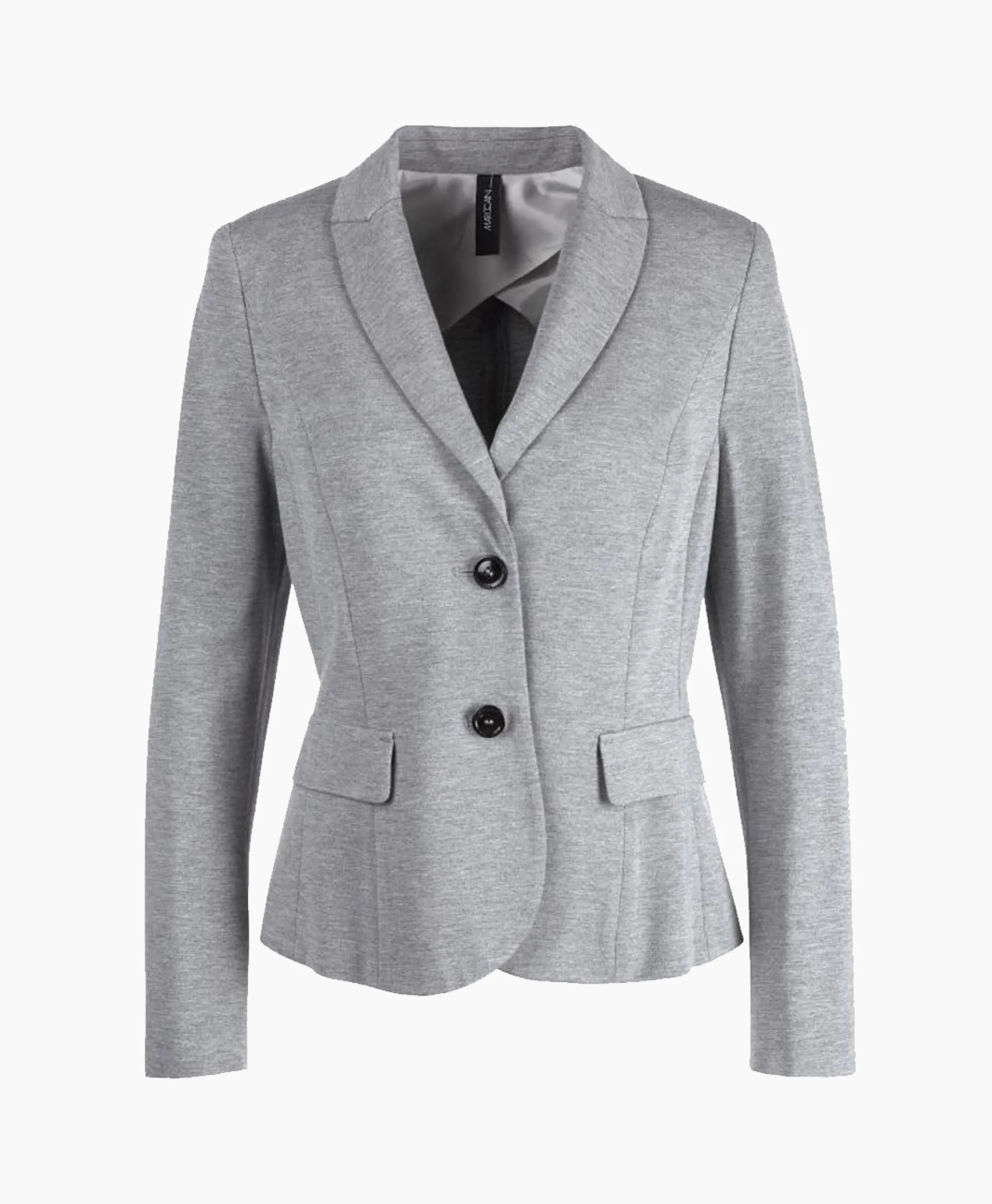 Marccain Essentials Blazer +E 34.10 J23 Grijs*Dames Blazers