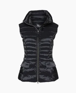 Marccain Essentials Vest +E 37.15 W11 Donker Blauw*Dames Jassen