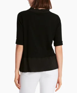 Marccain Sport Blouse Ws 55.05 J88 Zwart*Dames Blouses