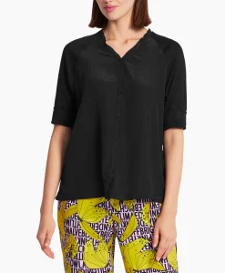 Marccain Sport Blouse Ws 55.04 J67 Zwart*Dames Blouses