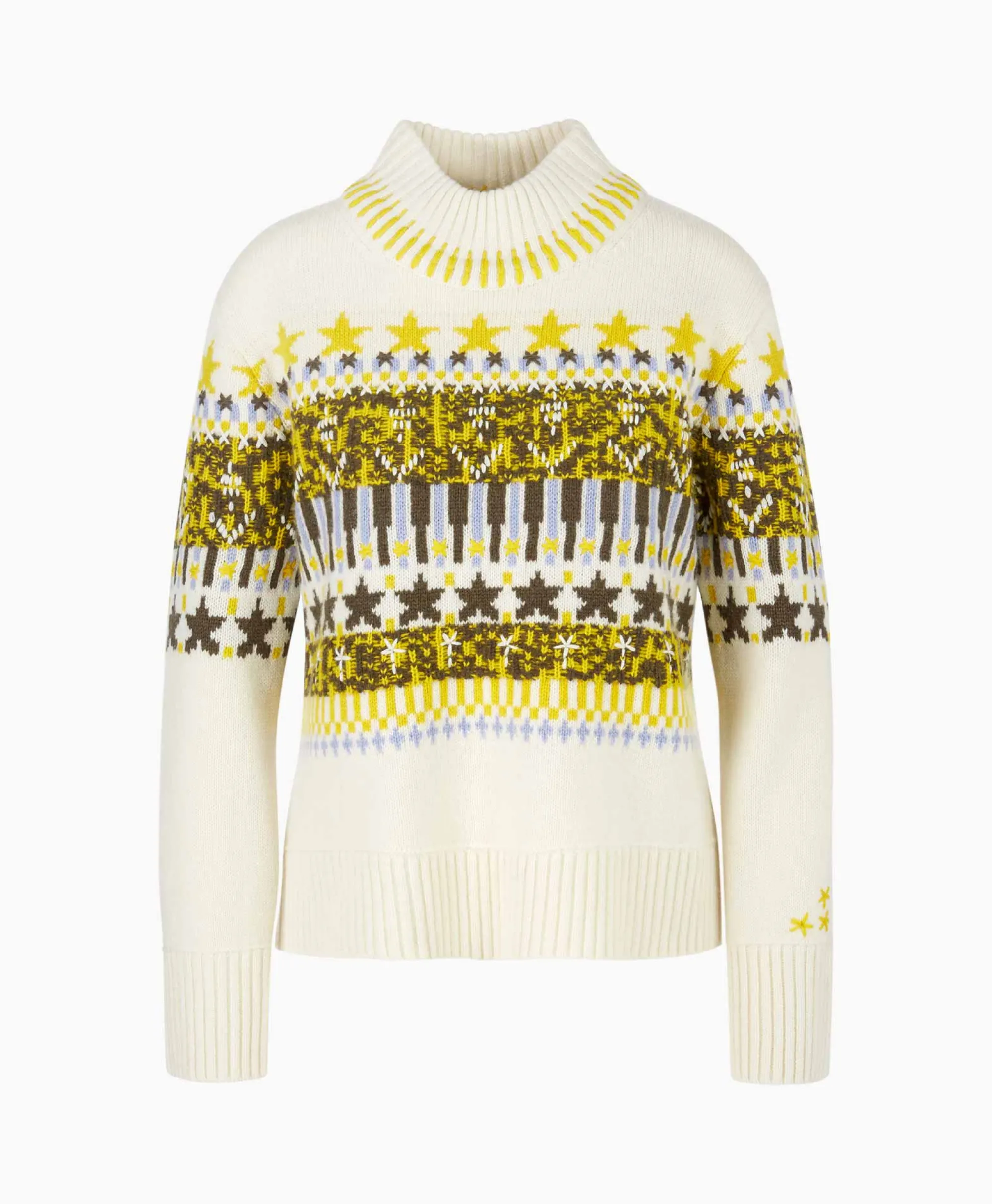 Marccain Sport Pullover Vs 41.35 M65 Off White*Dames Truien