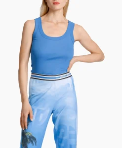 Marccain Sport Top Ws 61.25 J50 Donker Blauw*Dames T-Shirts & Tops