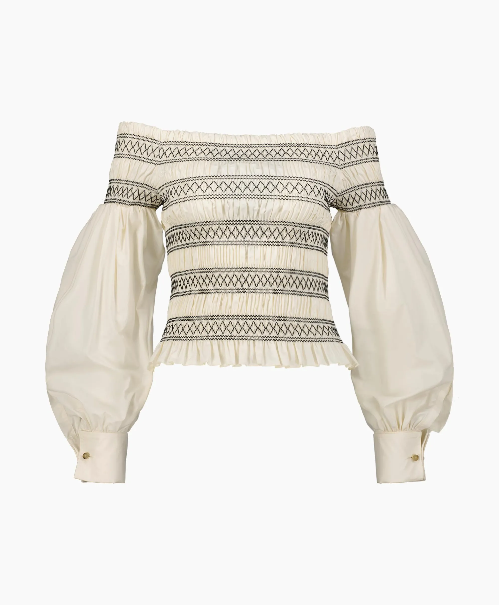 Maxmara Blouse Walk Ecru*Dames Blouses