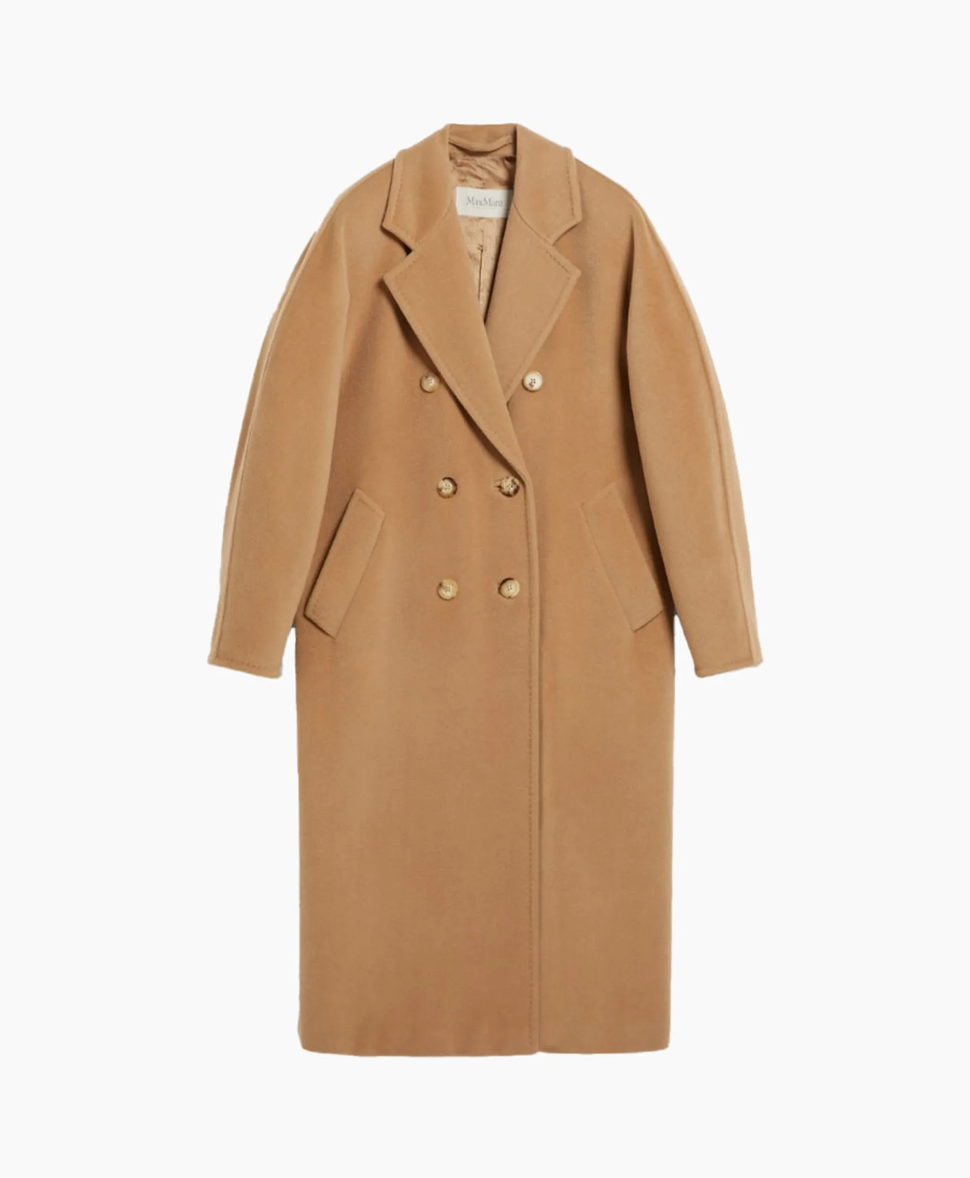 Maxmara Jas Madame Wool Cashmere Beige*Dames Jassen