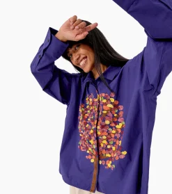 Mii Collection Blouse 51/Shirt Greta Blauw*Dames Blouses