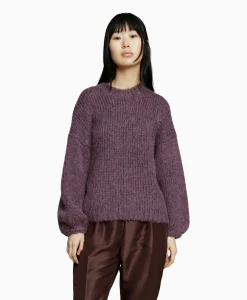 Munthe Pullover 233-1670-23379 Paars*Dames Truien