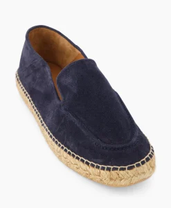 Nubikk Espadrille Mr Sanchez Donker Blauw*Heren Instappers