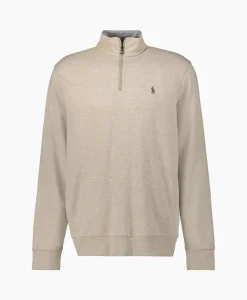 Ralph Lauren Pullover Double Knit Jersey Beige*Heren Truien