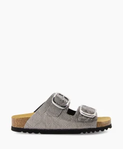 Scholl Iconic Sandaal F31526 Zilver*Dames Sandalen