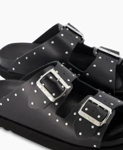 Scholl Iconic Sandaal F306131004 Zwart*Dames Sandalen