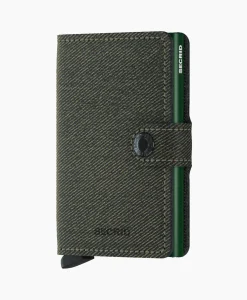 Secrid Portemonnee Miniwallet Twist Groen*Heren Portemonnees
