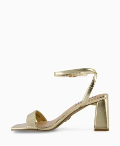 Steve Madden Sandaal Met Hak Luxe Goud*Dames Sandalen