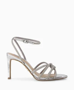 Steve Madden Sandaal Met Hak Kailyn-R Zilver*Dames Sandalen