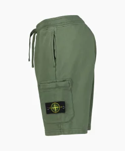 Stone Island Korte Broek 64651 Donker Groen*Heren Broeken