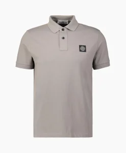 Stone Island Polo 2Sc17 Grijs*Heren Polo's