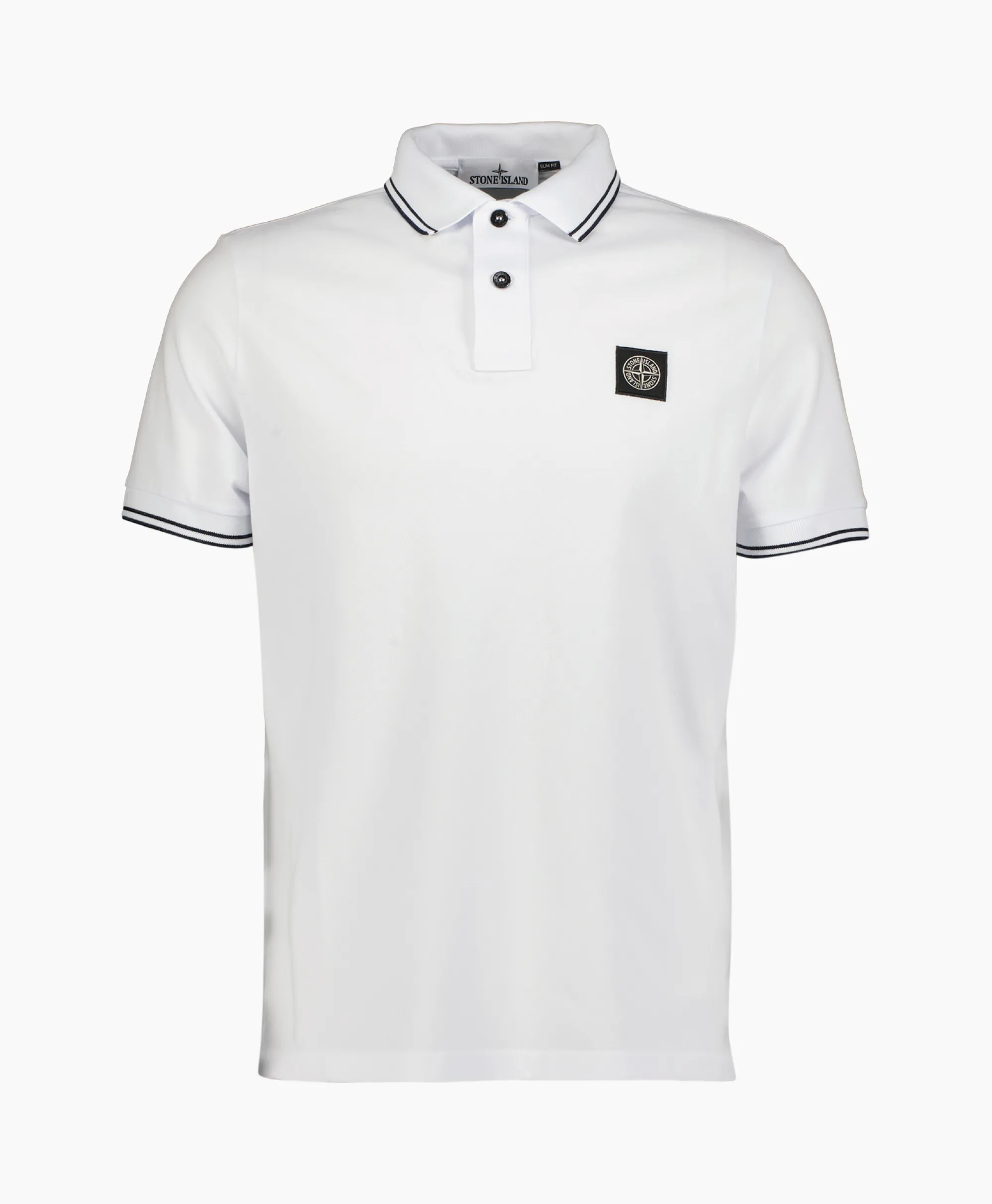 Stone Island Polo 2Sc18 Wit*Heren Polo's