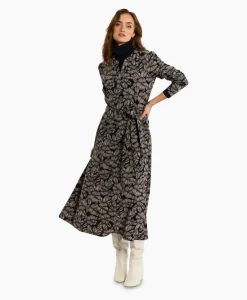 Studio Anneloes Jurk Sira Flower Dress Zand*Dames Jurken