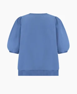 Studio Anneloes Pullover Claartje Puff Sweater Jeans*Dames Truien