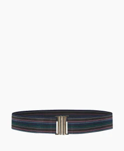 Studio Anneloes Tas Sa Elastic Stripe Belt Donker Blauw*Dames Riemen