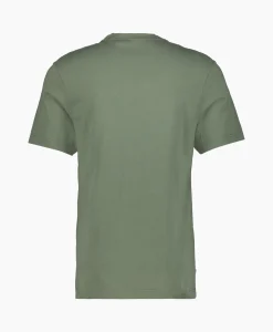 Tenue. T-Shirt Korte Mouw John Pocket Tee Groen*Heren T-Shirts