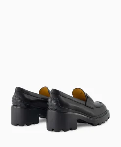 Tod's Tod's Tod's Loafer Gomma Carro Zwart*Dames Instappers