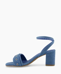 Toral Sandaal Met Hak Tl-Melissa Licht Blauw*Dames Sandalen