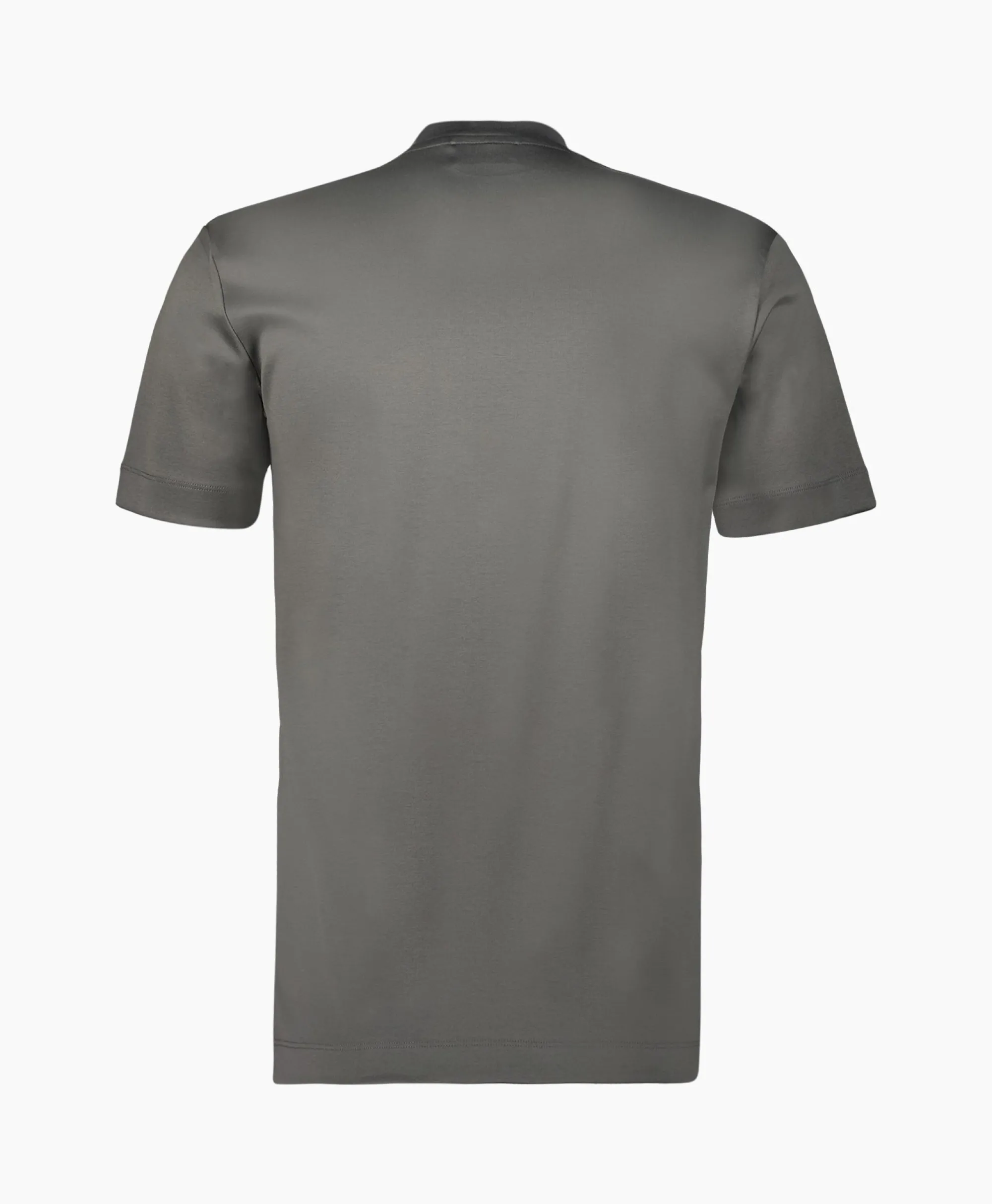 Valenza T-Shirt Interlock Supima Donkergrijs*Heren T-Shirts