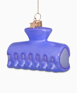 Vondels Kerstbal Haarklem Paars*Lifestyle Lifestyle