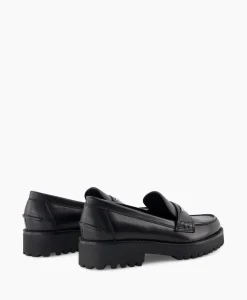 Zadig & Voltaire Zadig & Voltaire Loafer Joecassin Semy Shiny Calfskin Zwart*Dames Instappers